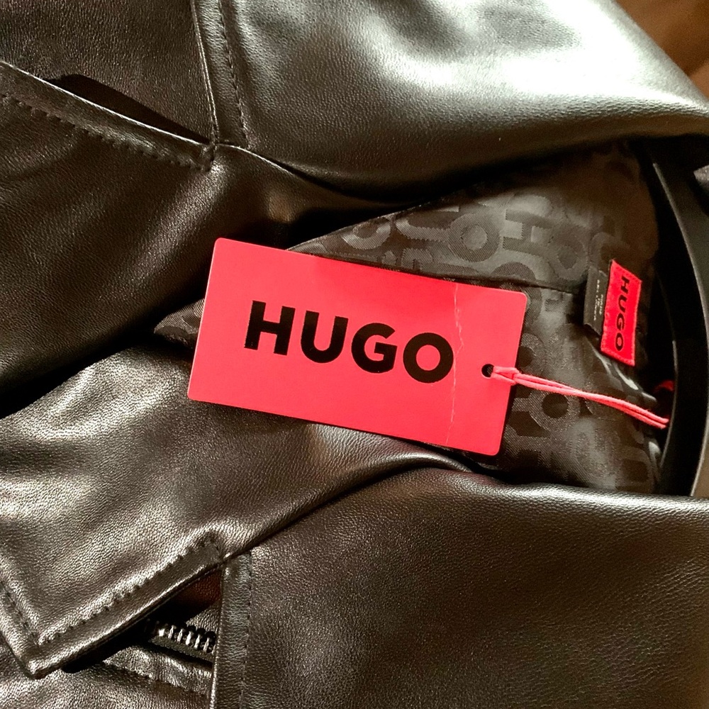Hugo Boss Women Leather Jacket